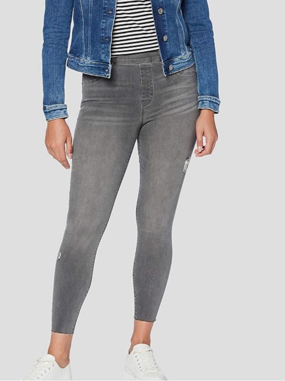 SPANX Women's Skinny Jeans - Washed Grey